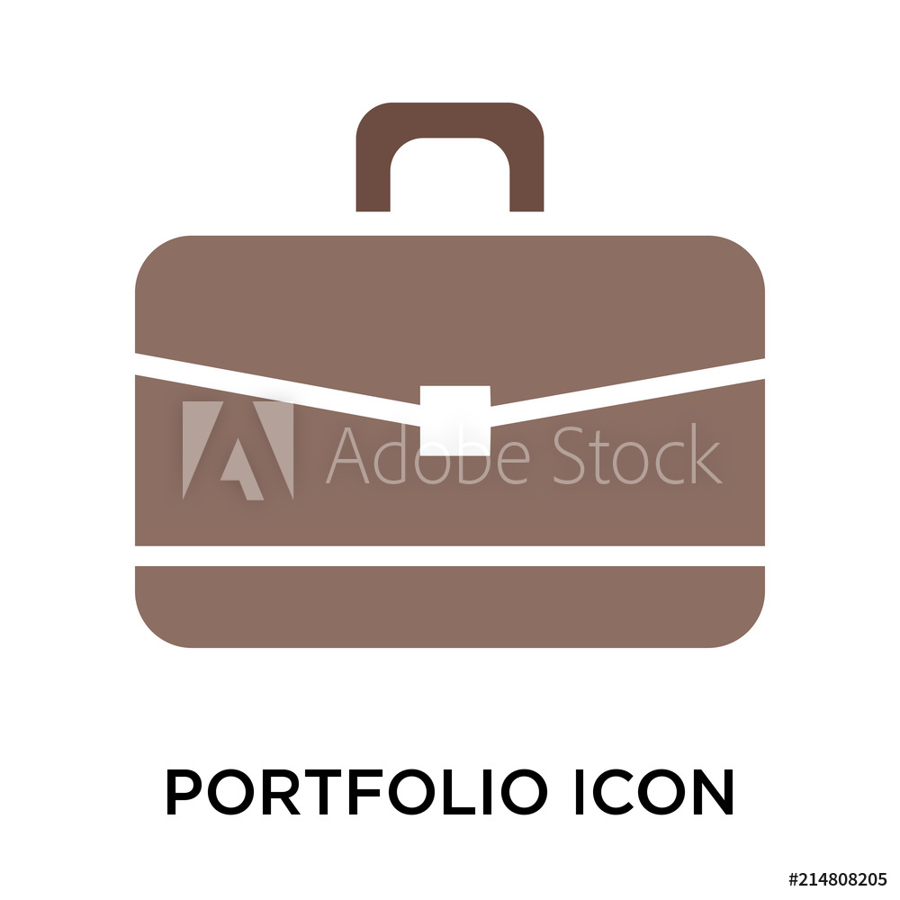 1000x1000 Photo Art Print Portfolio Icon Vector Sign And Symbol Isolated