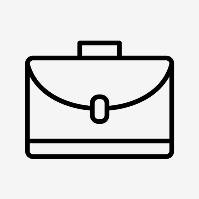 640x640 Vector Portfolio Icon, Documents, Briefcase, Portfolio Png