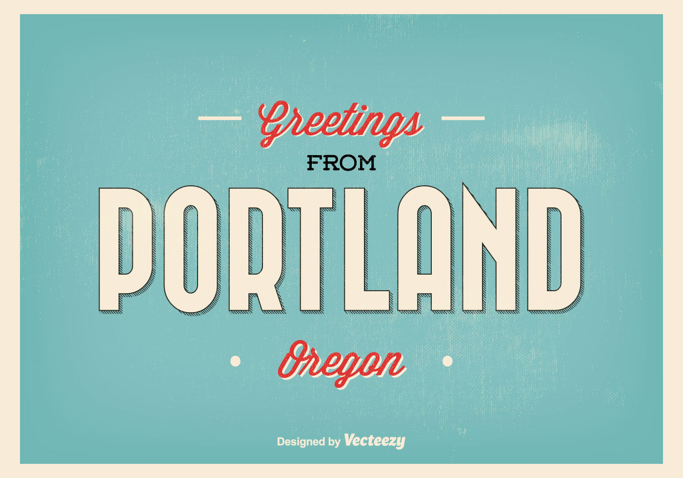 1400x980 Portland Oregon Free Vector Art