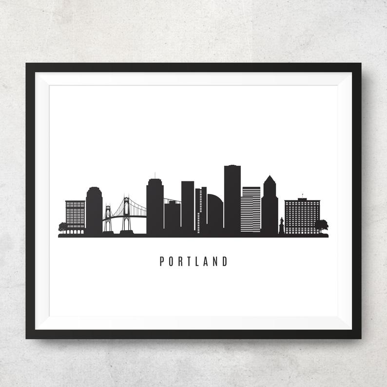 Portland Oregon Sign Vector at Vectorified.com | Collection of Portland ...