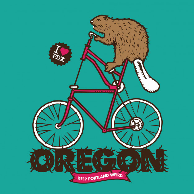 626x626 I Heart Portland Oregon Vector Premium Download