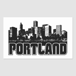 324x324 Portland Oregon Skyline Detailed Vector Silhouette Stock Vector