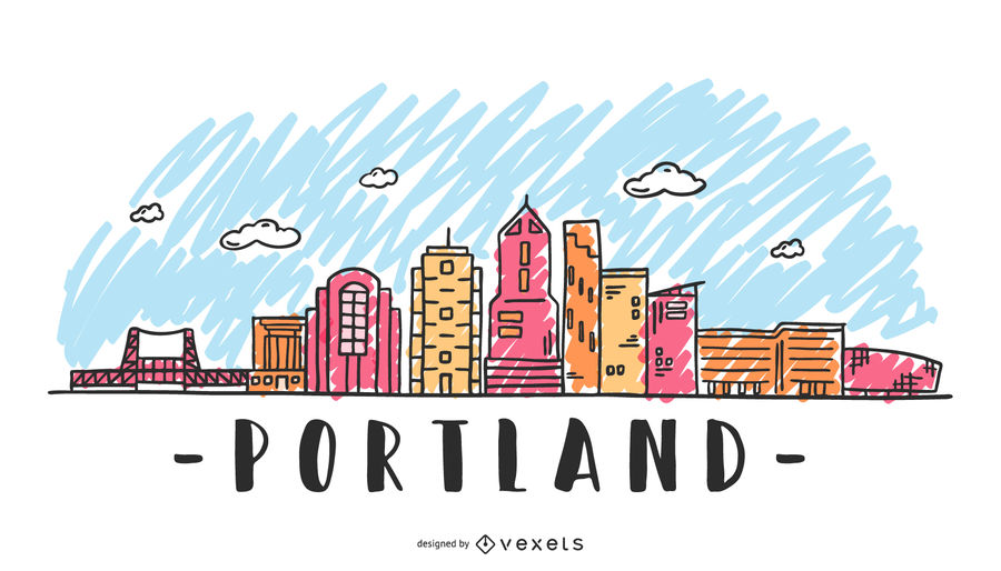 900x514 Portland Usa Skyline Design