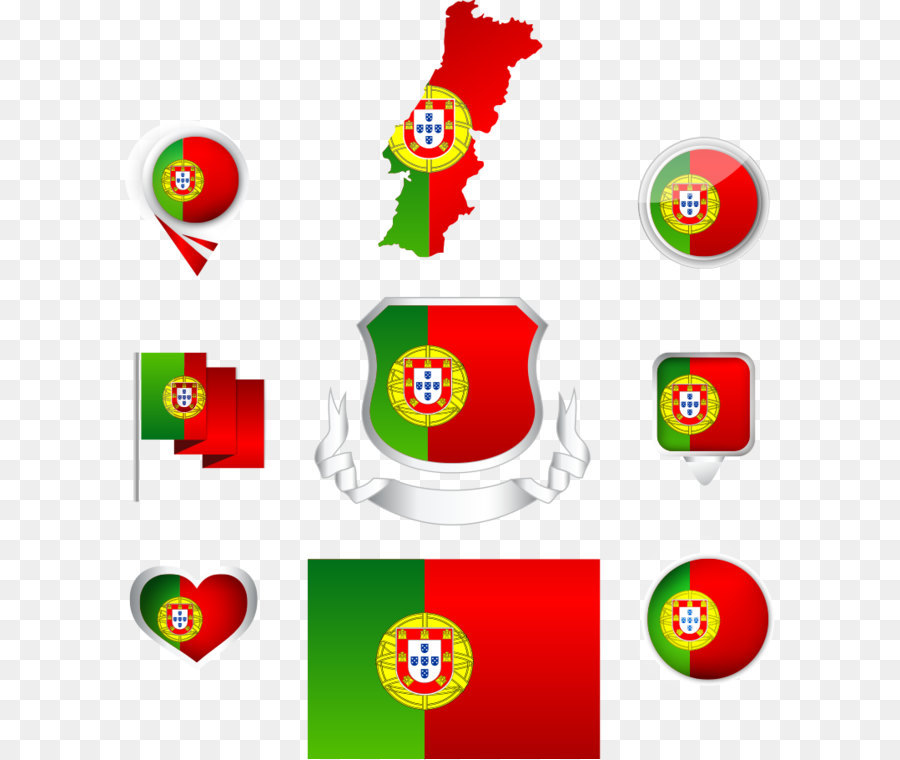 900x760 Download Vector Portugal Flag