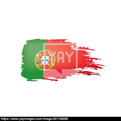 512x512 Portugal Flag, Vector Illustration On A White Background Vector
