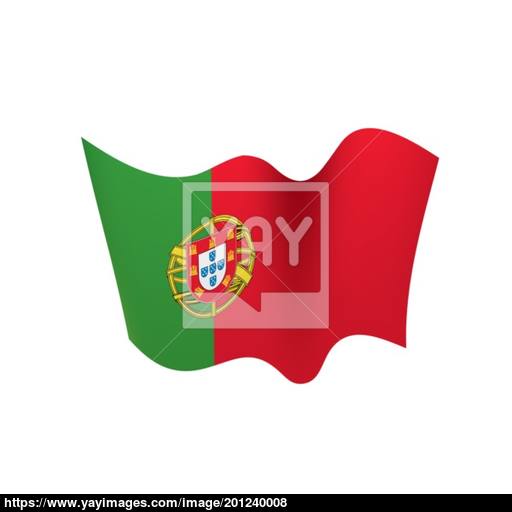 512x512 Portugal Flag, Vector Illustration Vector