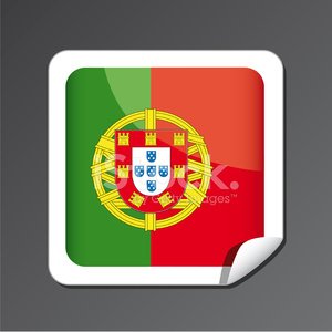 300x300 Portugal Flag Icon Stock Vectors