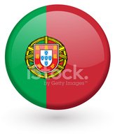 164x199 Portuguese Flag Vector Button Stock Vectors