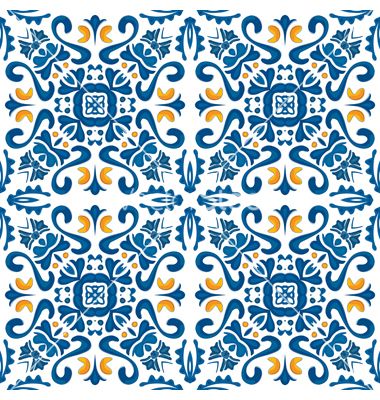 380x400 Portuguese Tiles Vector