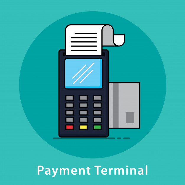 626x626 Payment Terminal, Pos Terminal, Pos Payment Vector Premium Download