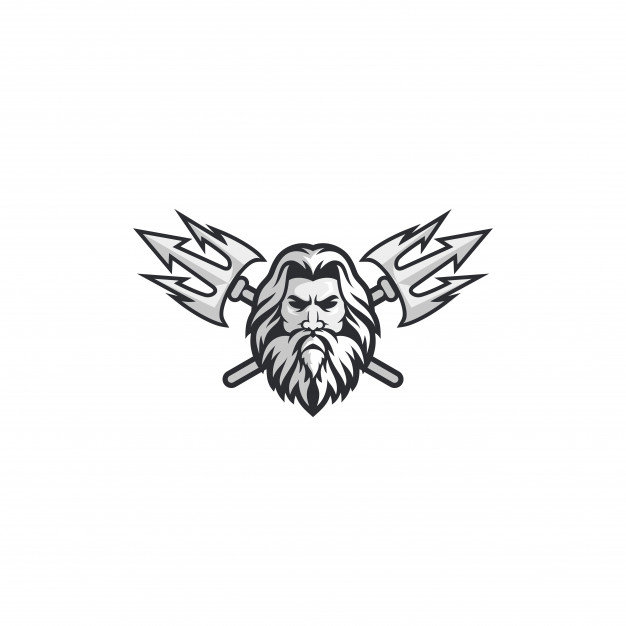 626x626 Poseidon Logo Concept Vector Premium Download