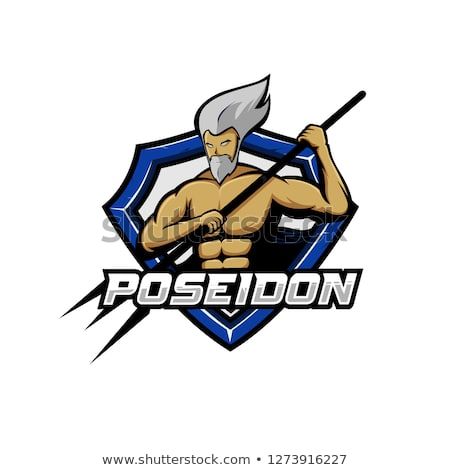 450x470 Poseidon Sport Logo Illustration
