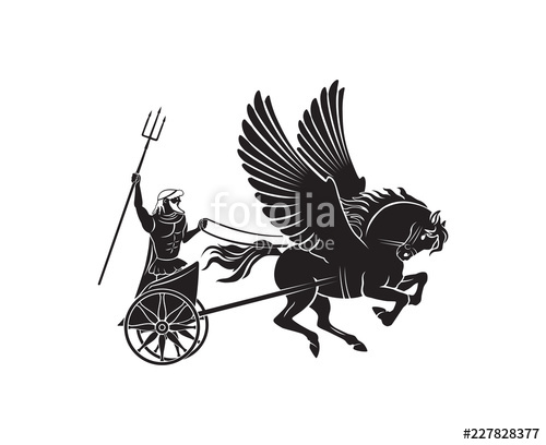 500x408 Poseidon Stock Image And Royalty Free Vector