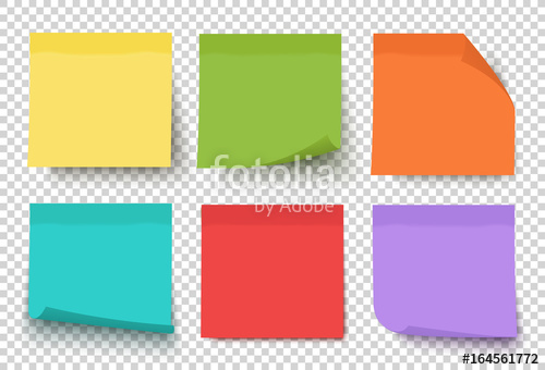 Multicolor Post It Notes Isolated On Transparent Background 500x340 Multicolor Post It Notes Isolated On Transparent Background