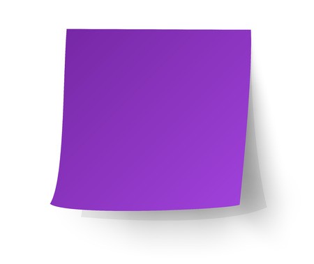 Purple Sticky Note, Post It Vector Illustration Royalty Free 450x379 Purple Sticky Note, Post It Vector Illustration Royalty Free