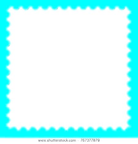 450x470 Postage Stamp Template
