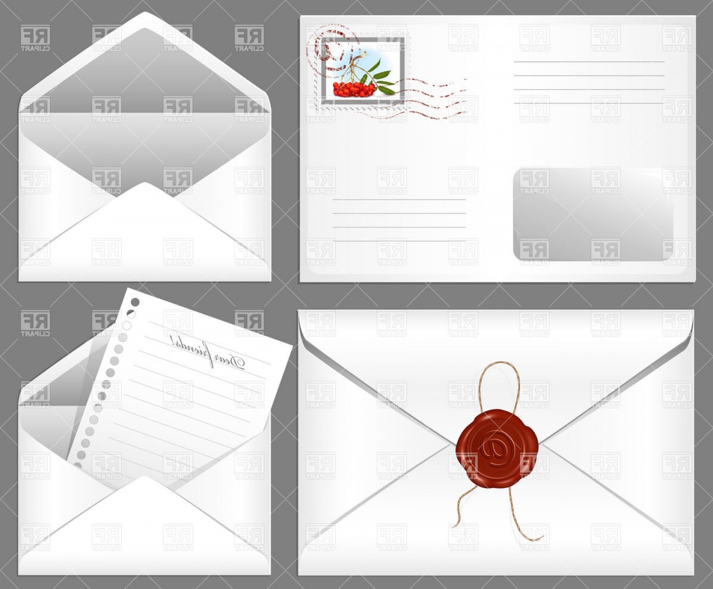 Letter With Wax Seal And Postage Stamp Vector Clipart Hoodamathrun 1440x1189 Letter With Wax Seal And Postage Stamp Vector Clipart Hoodamathrun