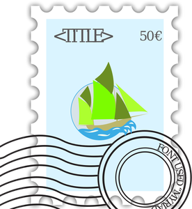 Postage Stamp Vector Free