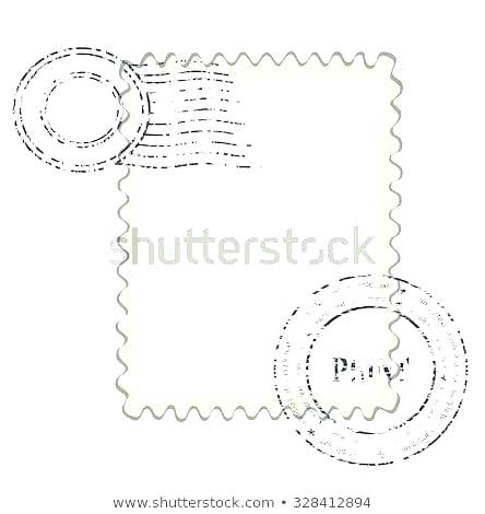 444x470 Old Postage Stamp Brushes Free Postage Stamp Template Free Format