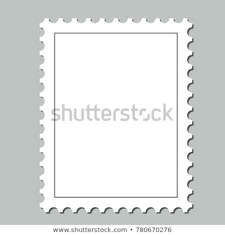 450x470 Postage Stamp Template Free Clean Background Vector Illustration