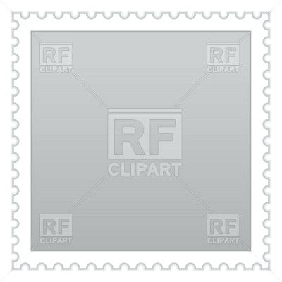 400x400 Postage Stamp Template Set Of Blank Stamps Free Vector