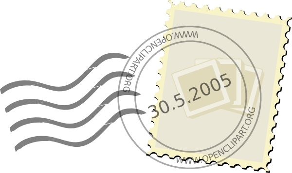 600x357 Postage Stamp Clip Art Free Vector In Open Office Drawing