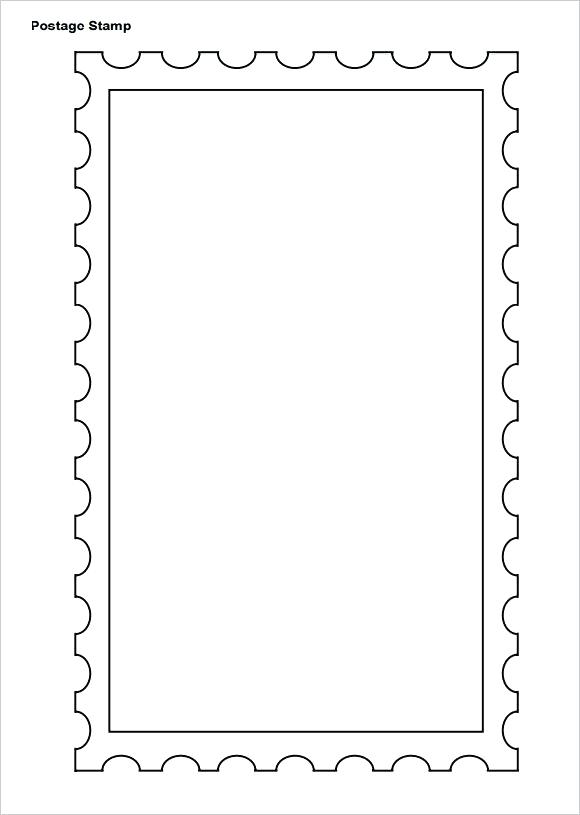 580x815 Sample Stamp Documents In Vector Postage Template Design Company