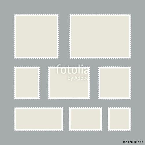 500x500 Blank Postage Stamp Vector Photo Free Trial Blank Postage Stamp