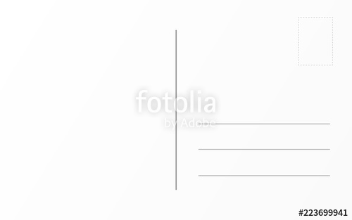 Vintage Postal Card Back Travel Postcard Design Template Stock 500x313 Vintage Postal Card Back Travel Postcard Design Template Stock