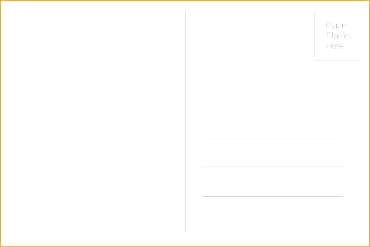 Postcard Back Template 732x489 Postcard Back Template
