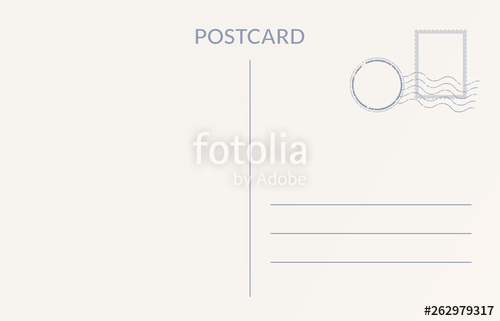 Empty Postcard Template Design Of Blank Post Card Back Stock 500x321 Empty Postcard Template Design Of Blank Post Card Back Stock