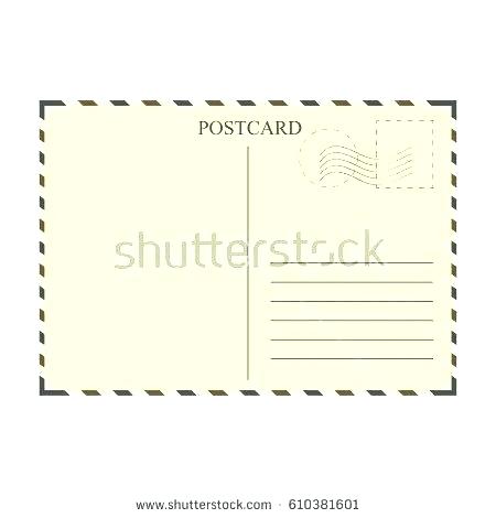Old Postcard Isolated Vintage Back Template Front Stock Photo 450x470 Old Postcard Isolated Vintage Back Template Front Stock Photo