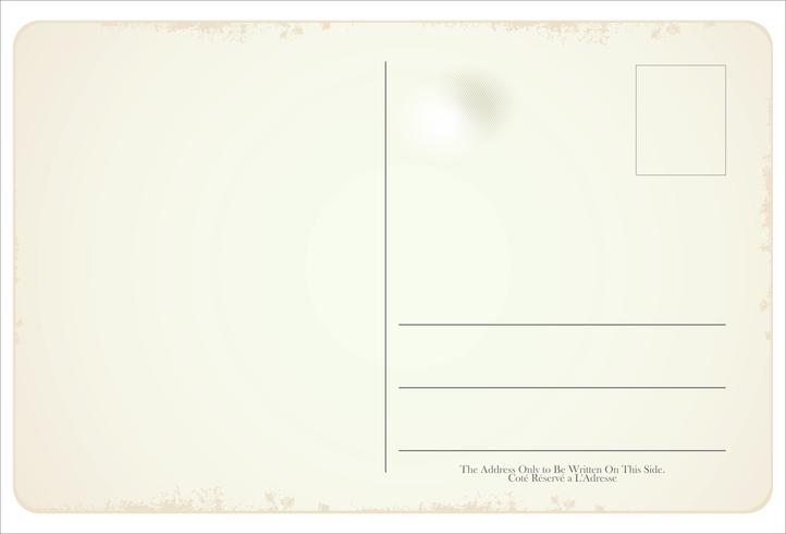 Postcard Vector Retro Vintage Design 722x490 Postcard Vector Retro Vintage Design