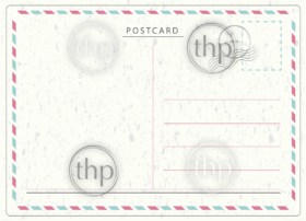 Travel Postcard Vector R Mail Style With Paper Texture 280x202 Travel Postcard Vector R Mail Style With Paper Texture