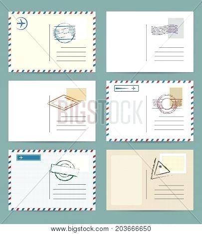 Vintage Postcard Vector Photo Free Trial Airmail Template 405x470 Vintage Postcard Vector Photo Free Trial Airmail Template