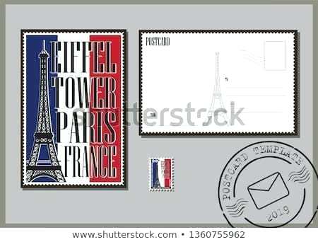 Paris Postcard Template 450x342 Paris Postcard Template