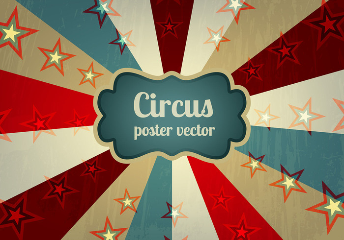 Old Circus Poster Background Vector 700x490 Old Circus Poster Background Vector