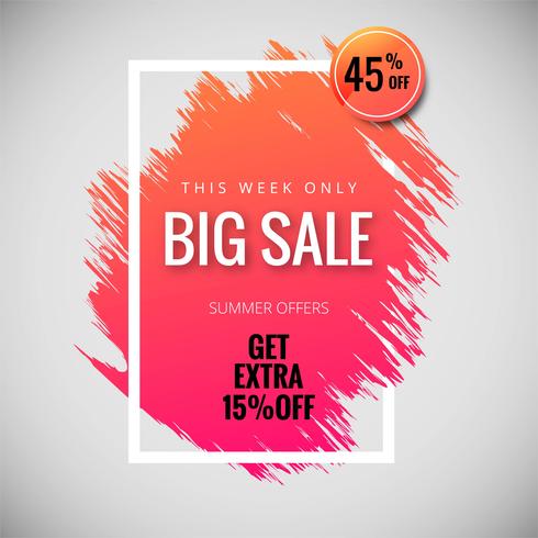 Big Sale Banner Poster Template Background Illustration Vector 490x490 Big Sale Banner Poster Template Background Illustration Vector