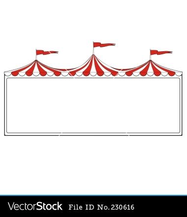 380x440 Free To Print Circus Border Clipart Circus Border Vector