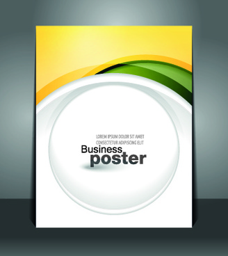 328x368 Poster Free Vector Download