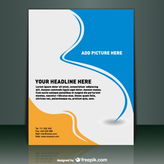 626x626 Poster Template Vector Free Download