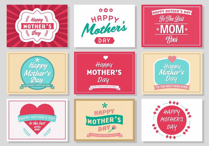 700x490 Free Mother's Day Vintage Poster Vector