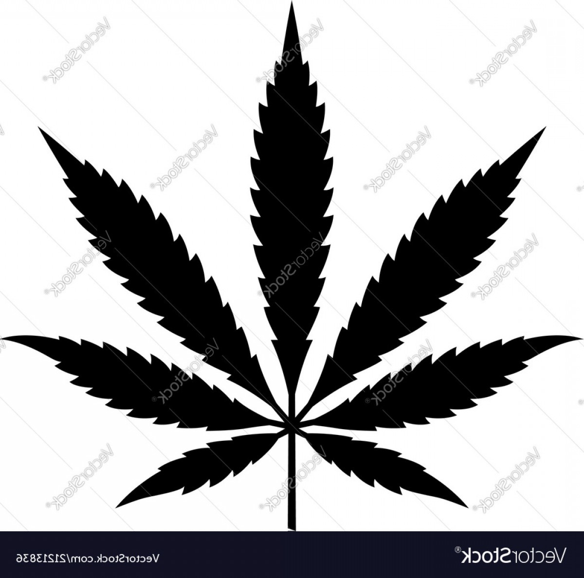 Pot Leaf Silhouette Vector Catamart 1200x1188 Pot Leaf Silhouette Vector Catamart