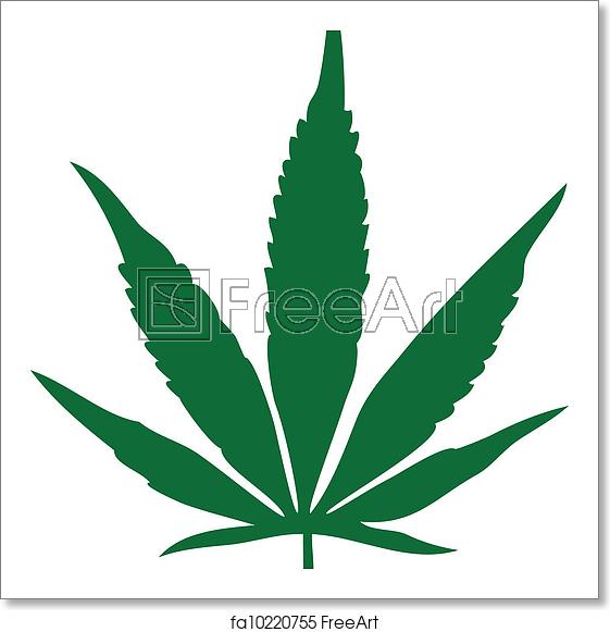 Free Art Print Of Marijuana Leaf Vector Of A Marijuana Leaf 561x581 Free Art Print Of Marijuana Leaf Vector Of A Marijuana Leaf