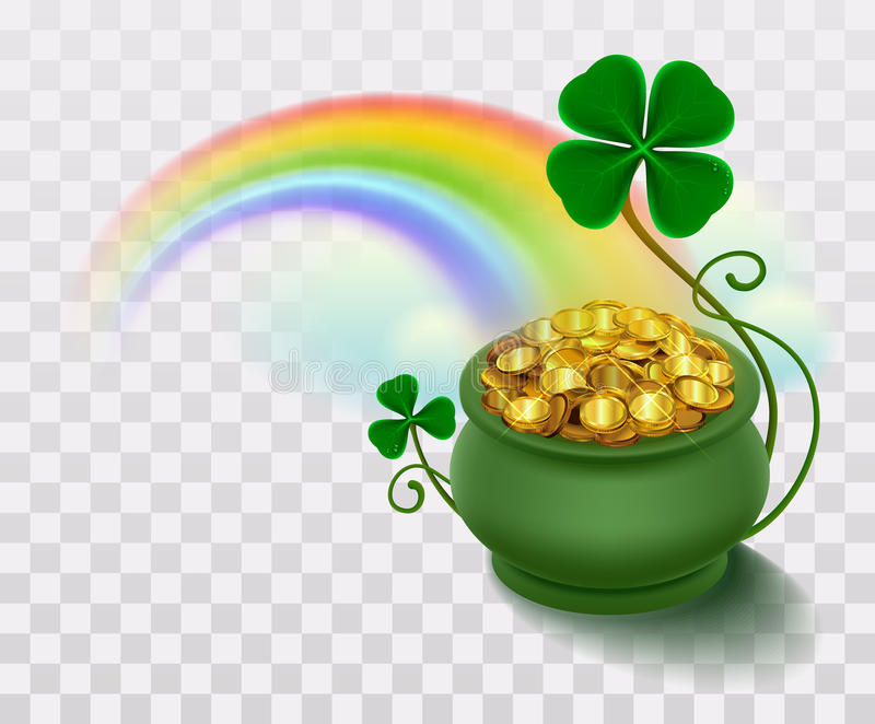 Pot Of Gold Vector at Vectorified.com | Collection of Pot Of Gold