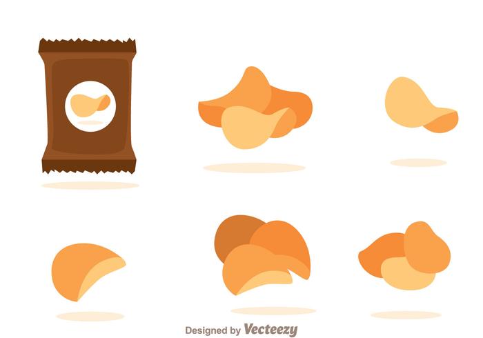700x490 Potato Chips Vectors