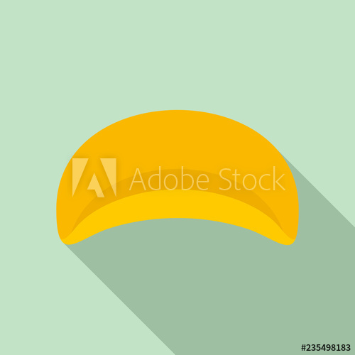 500x500 Potato Chips Icon Flat Illustration Of Potato Chips Vector Icon