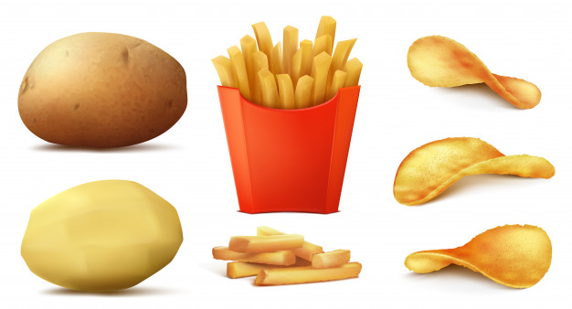 626x338 Potato Chips Vectors, Photos And Free Download