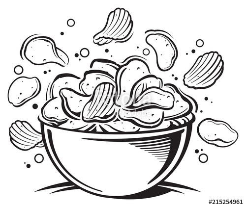 500x422 Potato Chips Stock Image And Royalty Free Vector On Fotolia