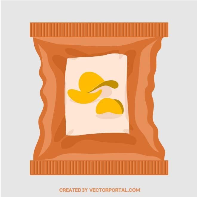 660x660 Potato Chips Vector Food And Drink Vectors In Potato